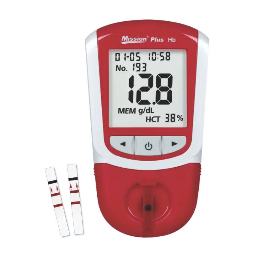 Máy đo huyết sắc tố (Mission Plus Hb Hemoglobin Testing System)
