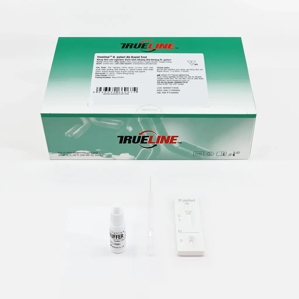 Trueline™ H.pylori Ab Rapid Test (Hộp 40 Test)