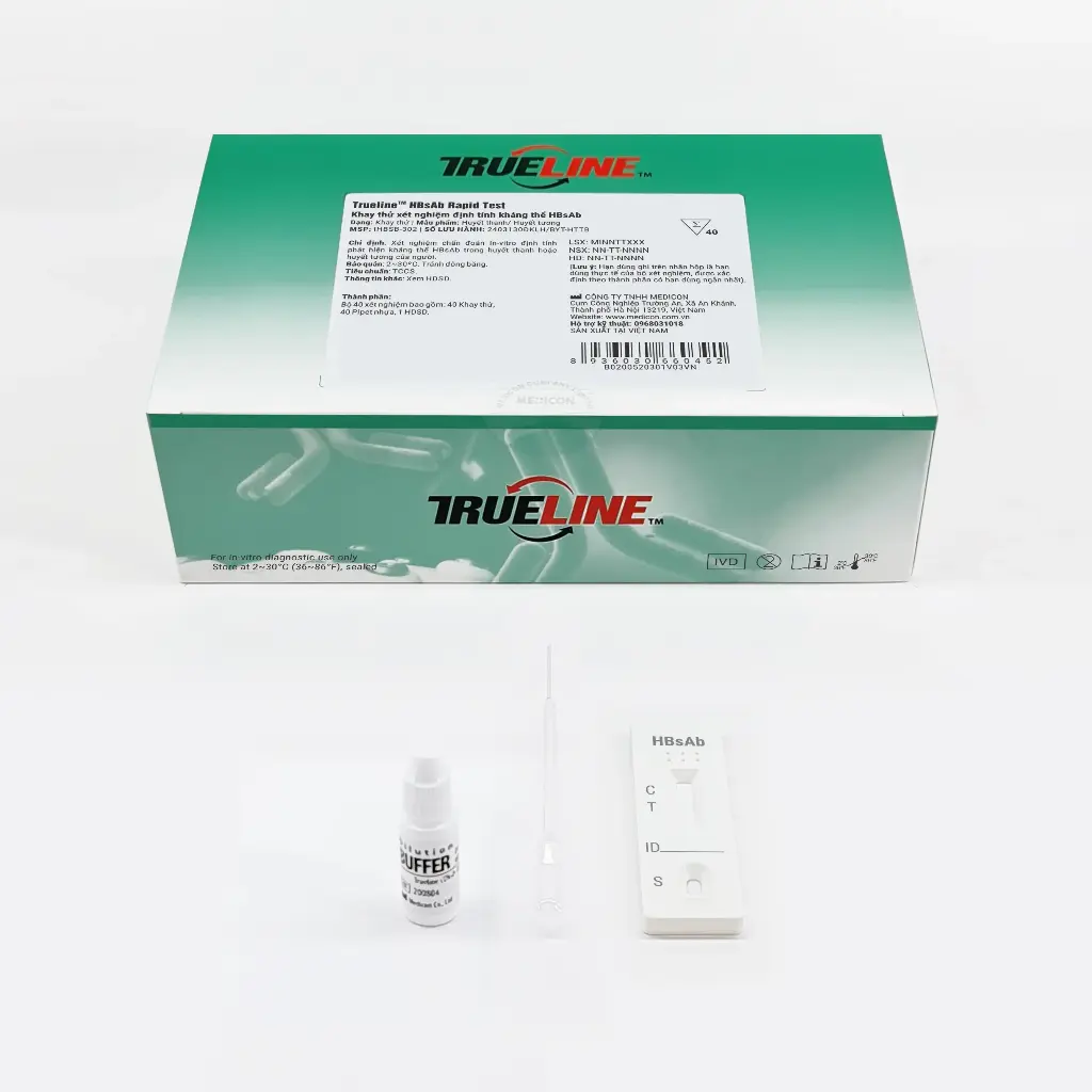 Trueline™ HBsAb Rapid Test (Hộp 40 Test)