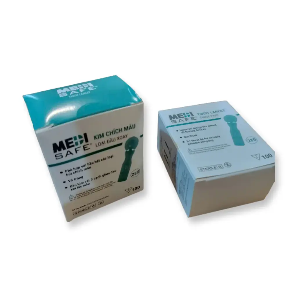 Kim chích máu đầu xoay 28G (100 chiếc/ hộp)