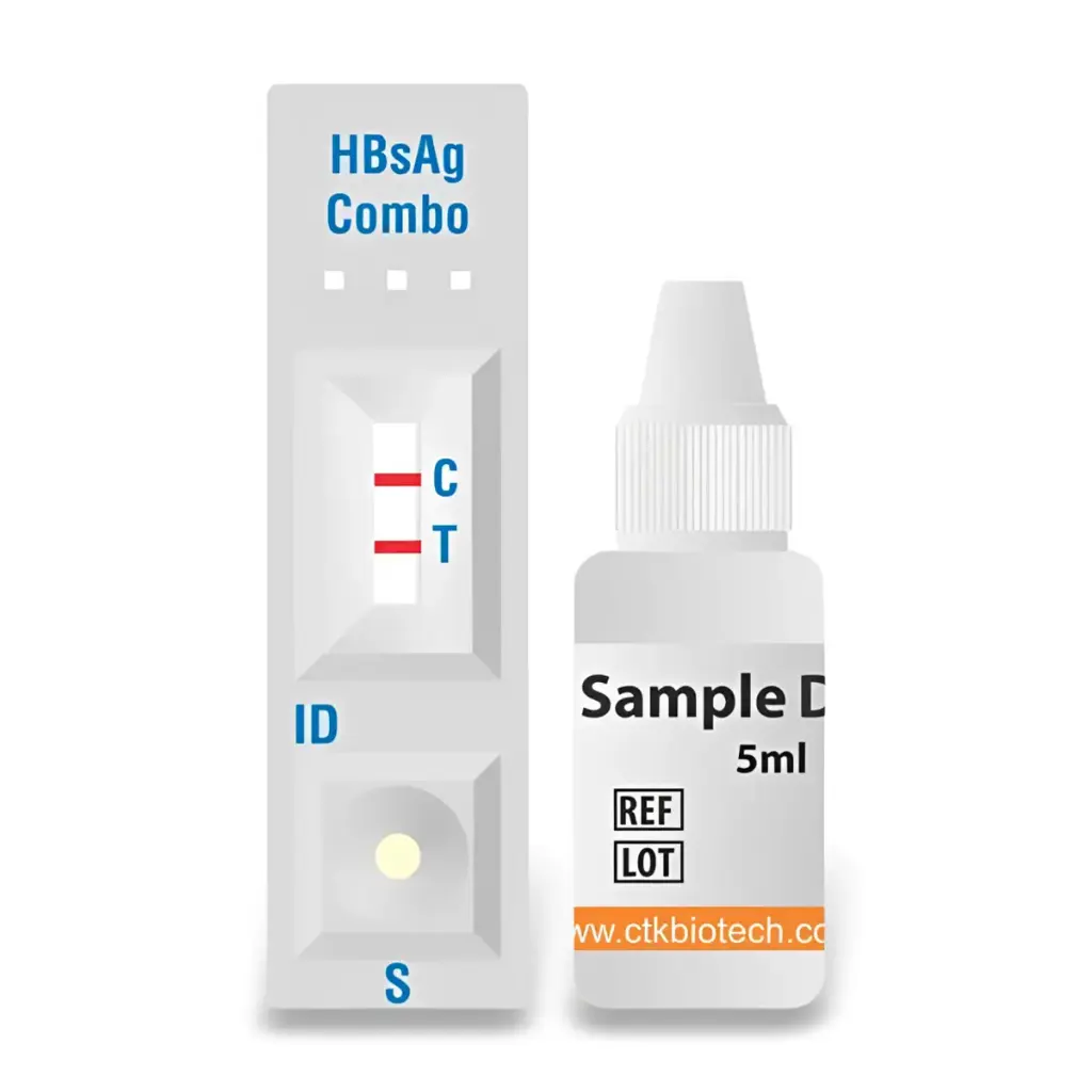 Khay thử xét nghiệm định tính kháng nguyên HBsAg [OnSite® HBsAg Combo Rapid Test]