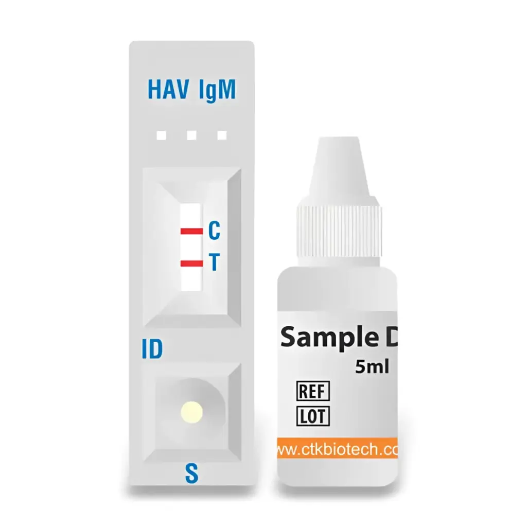 Khay thử xét nghiệm định tính kháng thể IgM kháng HAV [OnSite® HAV IgM Rapid Test]