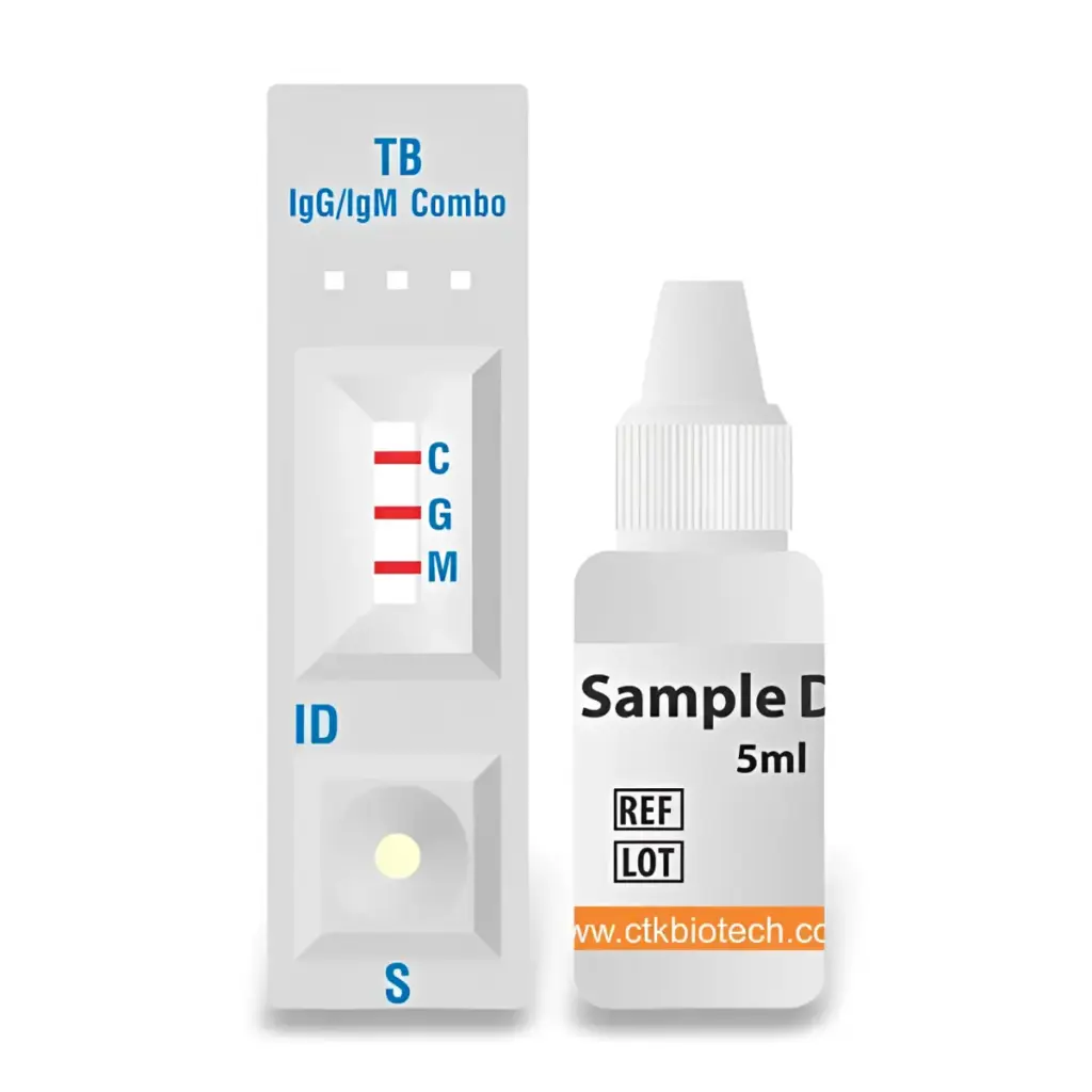 Khay thử xét nghiệm định tính kháng thể IgM, IgG 
kháng Mycobacterium tuberculosis [OnSite TB IgG/IgM Combo Rapid Test]