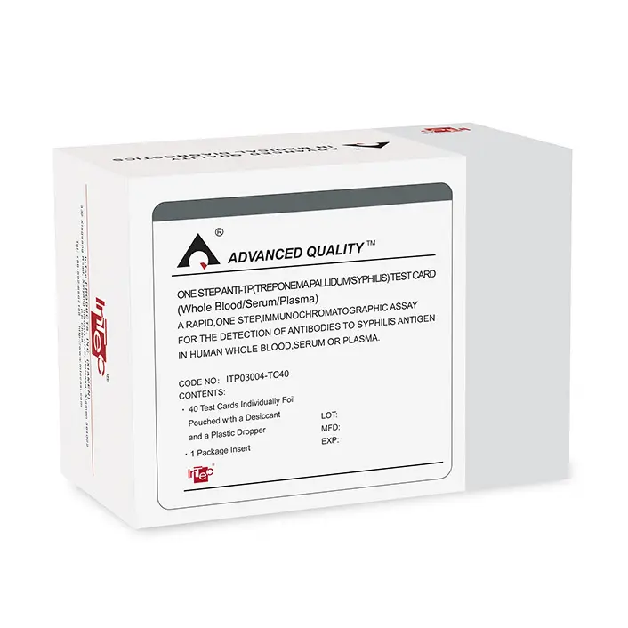 Que thử xét nghiệm định tính kháng thể kháng Syphilis [Advanced Quality™ Diagnostic Kit for Antibody to Treponema Pallidum (Colloidal Gold)]