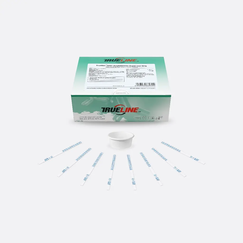 Trueline™ AMP Amphetamine Rapid Test Strip (Hộp 5 Test)