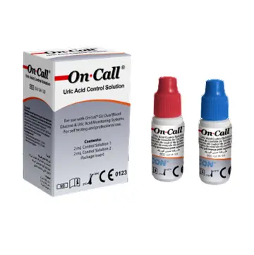 Dung dịch chứng cho máy đo axit uric [On Call® Uric Acid Control Solution].