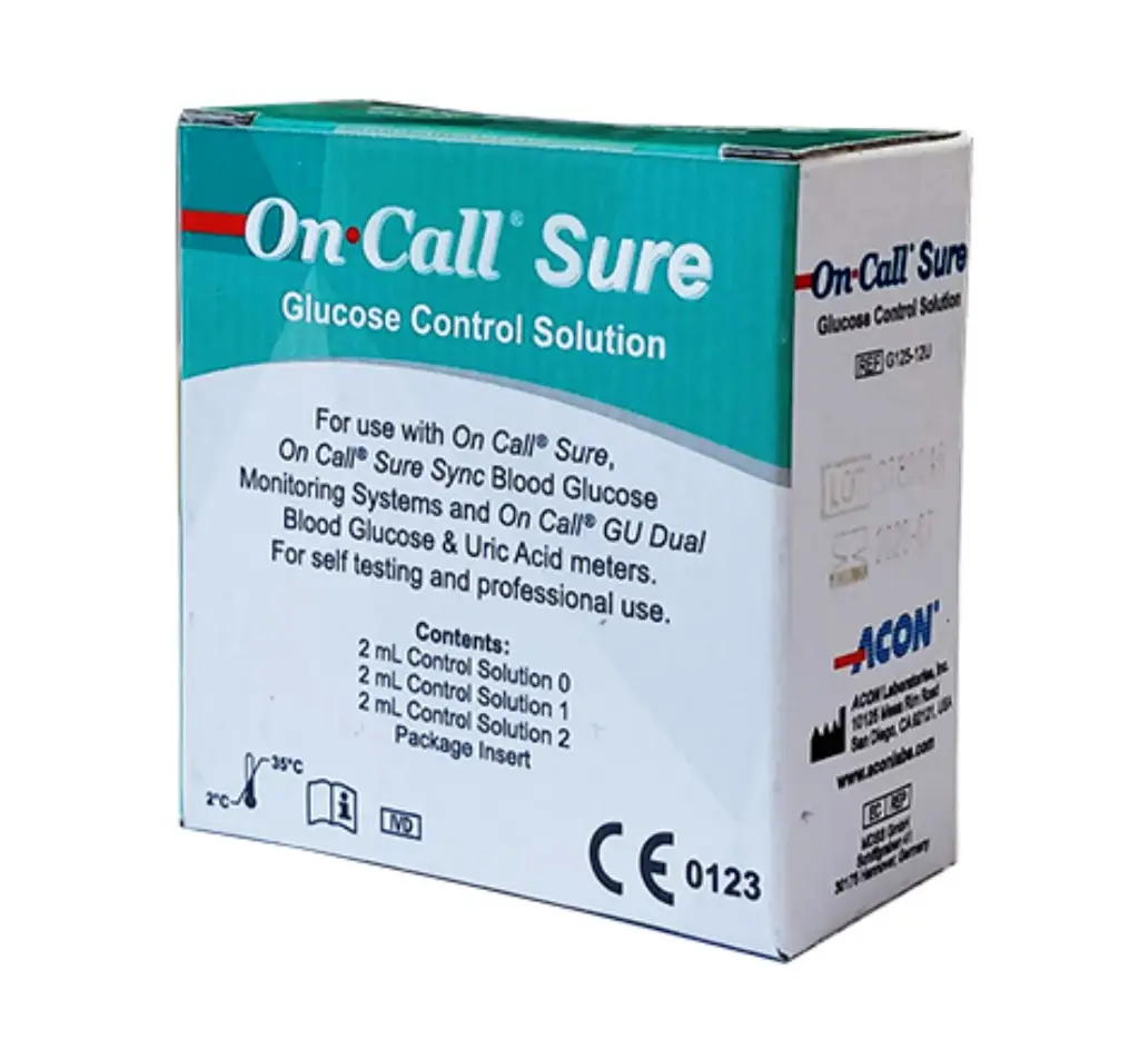 Dung dịch chứng cho máy đo đường huyết (Oncall Sure Glucose Control Solution)