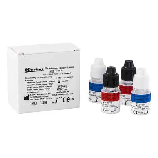 [C121-5011] Máy đo Cholesterol-1in1 (Mission Optical Cholesterol Meter) (3 lọ/hộp)