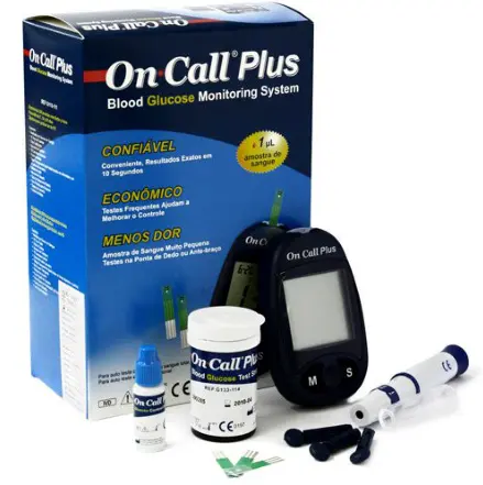 Máy đo đường huyết (Oncall Plus Blood Glucose Meter) (Box 1)