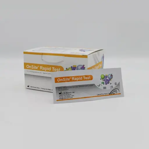 [R0040S] Que thử xét nghiệm định tính kháng nguyên HBsAg (OnSite HBsAg Rapid Test)