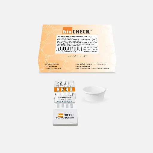 Biocheck™ Multi-Drug Rapid Test Panel (AMP/KET/MET/MOP) (Hộp 5 Test)