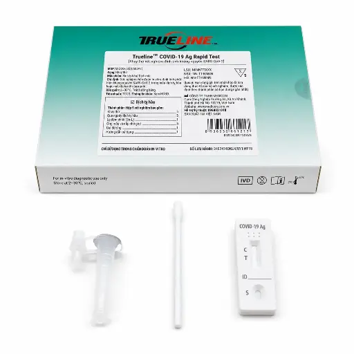 Khay thử xét nghiệm định tính kháng nguyên SARS-CoV-2 [Trueline™ COVID-19 Ag Rapid Test]