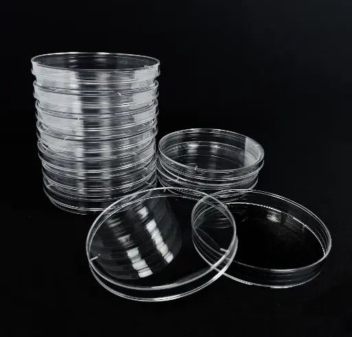 [PFB0060102] Đĩa Petri 90mm 1 ngăn tiệt trùng(10 chiếc/túi) (Túi 10)