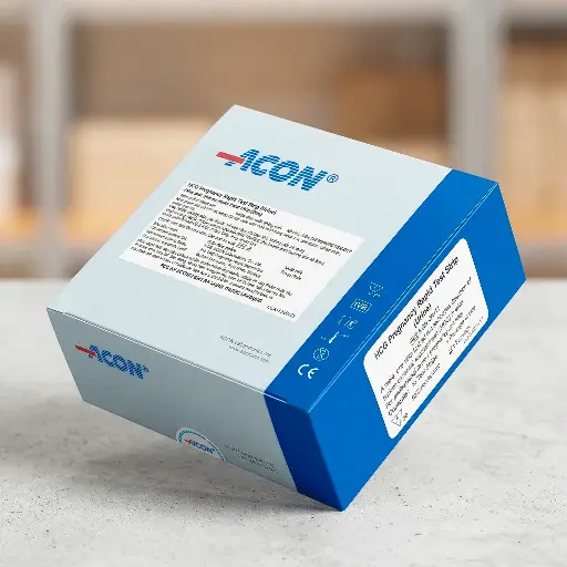 [G020101] Bộ que thử xét nghiệm định tính hCG (hCG Pregnancy Rapid Test Strip) kèm cốc xét nghiệm (gồm 01 que và 01 cốc)
