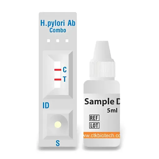 [R0191C] Khay thử xét nghiệm định tính kháng thể kháng H. pylori
(Onsite H.Pylori Ab Combo Rapid Test) (30 xét nghiệp/hộp)