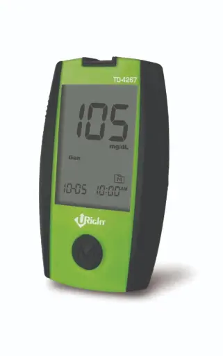 [TD-4267] Máy đo đường huyết [U-Right™ TD-4267 Blood Glucose Monitoring System] (Hộp 1)