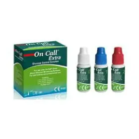 [G125-12H] Dung dịch chứng cho máy đo đường huyết (On Call® Extra Glucose Control Solution) (3 lọ/hộp)