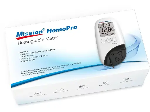 [C113-3021-201] Microcuvette xét nghiệm định lượng hemoglobin (Mission® HemoPro Hemoglobin Microcuvette) (Box 1)